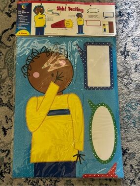 Creative Teaching Press- Shhhh testing set, NEW stick kids set